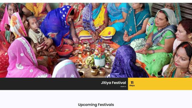Festivals in Nepal
