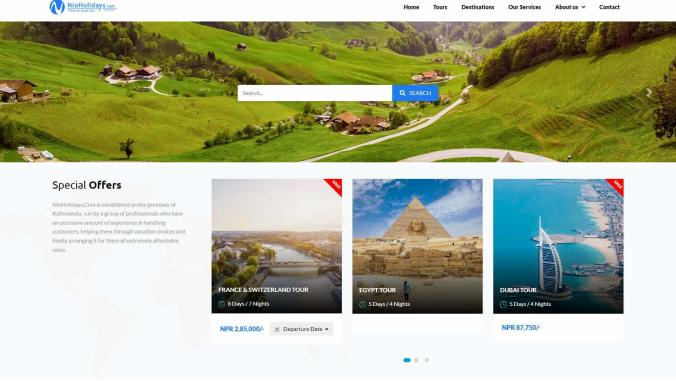 NIO holidays